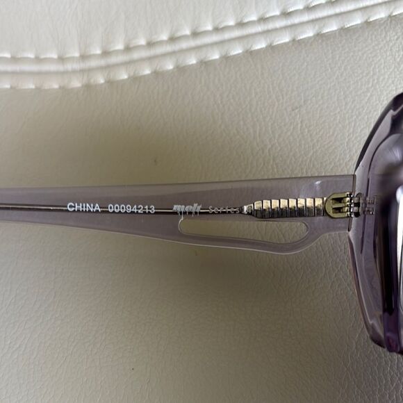 Melt Lavender oversized Sunglasses